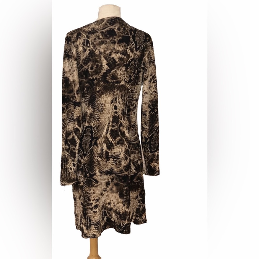 Double D Ranch Exotic Python Snakeskin Velvety Tu… - image 4